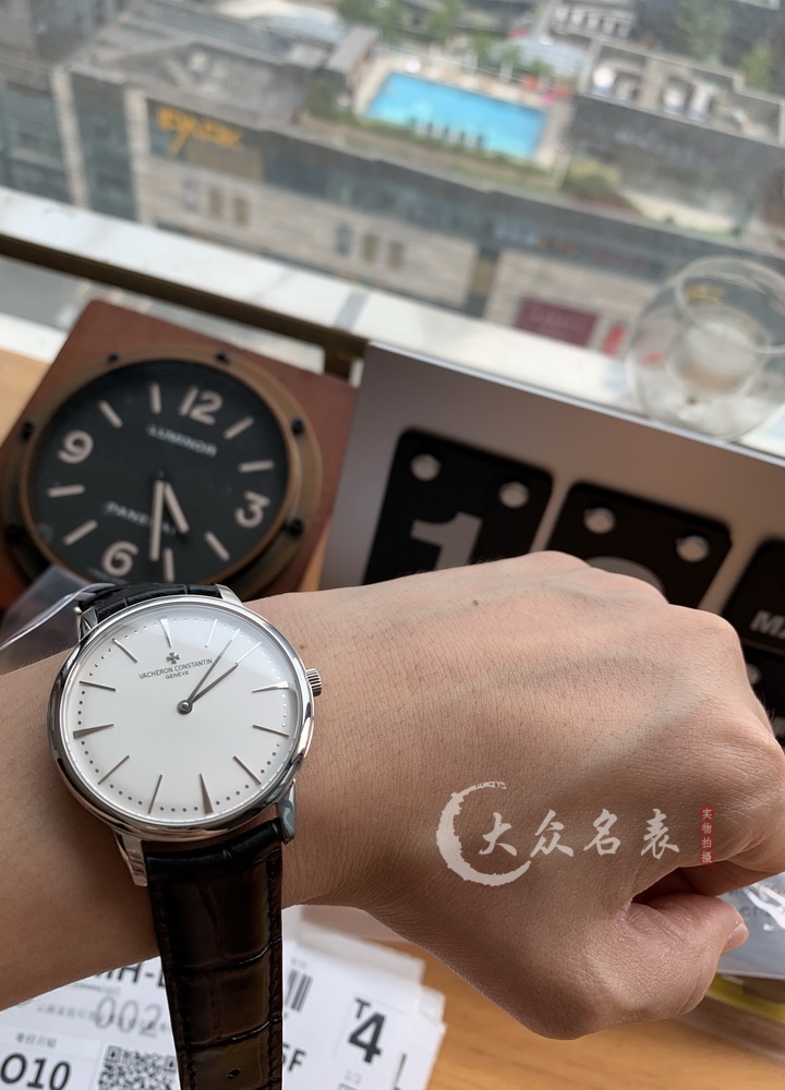 KZ廠江詩丹頓傳承系列81180/000G-9117手動上鏈復刻表（40mm） 第6张