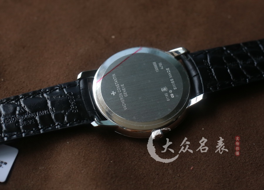 KZ廠江詩丹頓傳承系列81180/000G-9117手動上鏈復刻表（40mm） 第8张