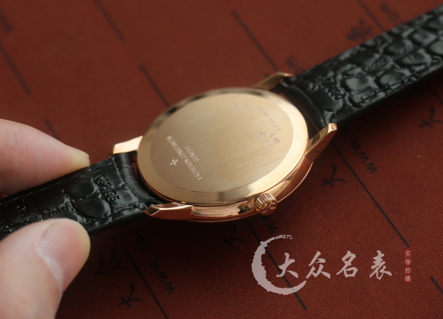 KZ廠江詩丹頓傳承系列81180/000R-9162手動上鏈復刻表（40mm） 第8张