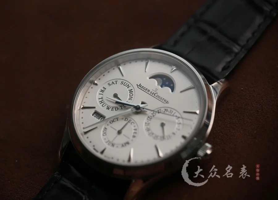 V9廠積家大師130842J萬年歷復刻表銷售(39mm) 第9张