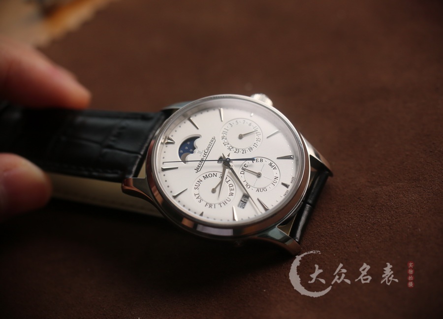 V9廠積家大師130842J萬年歷復刻表銷售（39mm） 第6张