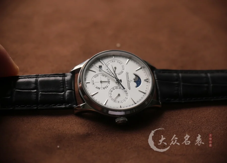 V9廠積家大師130842J萬年歷復刻表銷售(39mm) 第11张