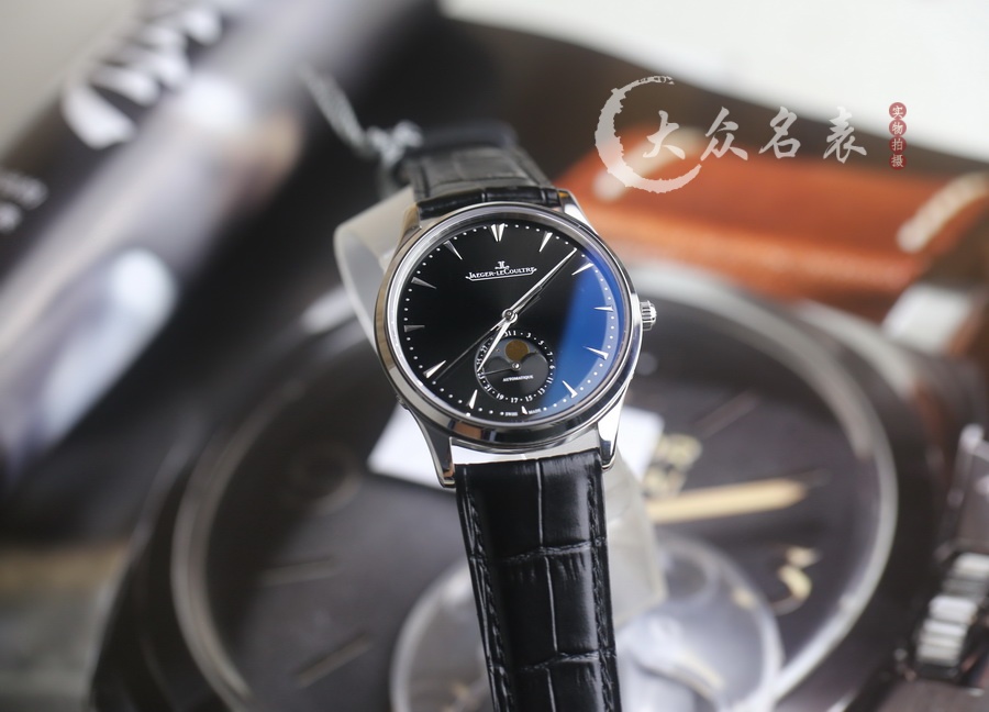 ZF廠積家月相大師136255J復刻表銷售黑面（39mm） 第1张