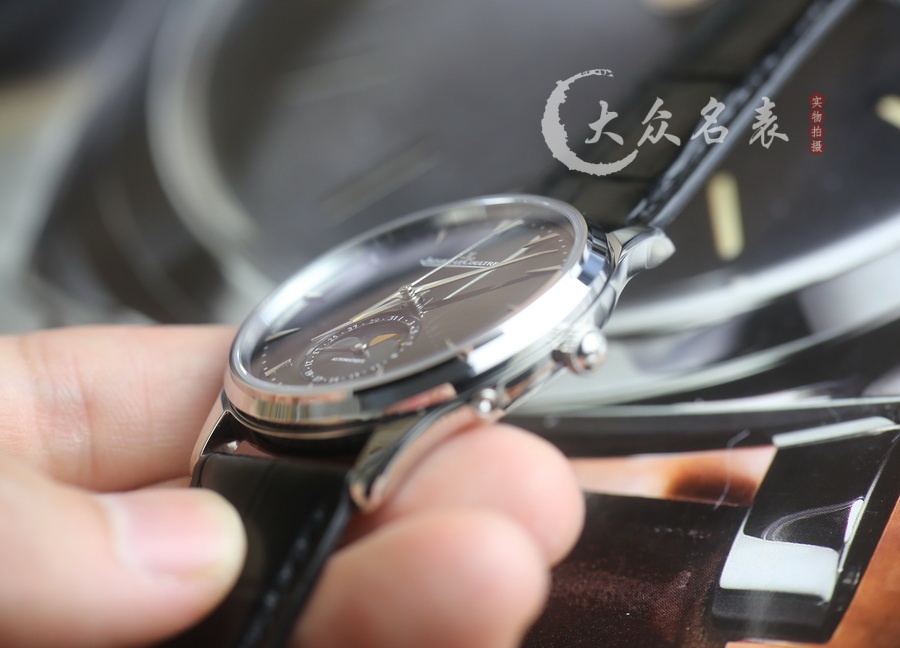 ZF廠積家月相大師136255J復刻表銷售黑面（39mm） 第12张