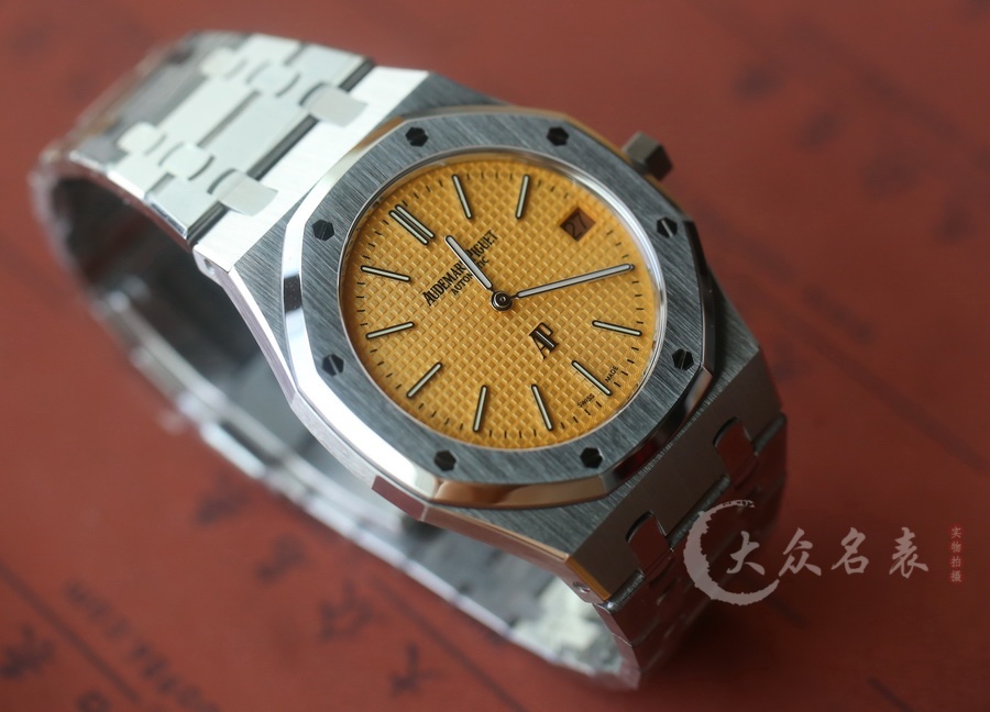 ZF廠愛彼皇家橡樹系列15202BC.OO.1240BC.01黃盤（39mm） 第5张