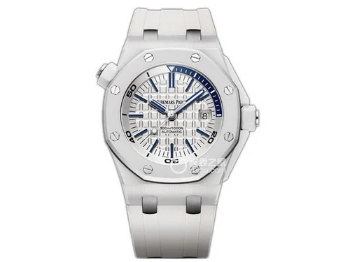 APS廠愛彼皇家橡樹離岸型系列15707CB.OO.A010CA.01白陶瓷復刻表（42mm）