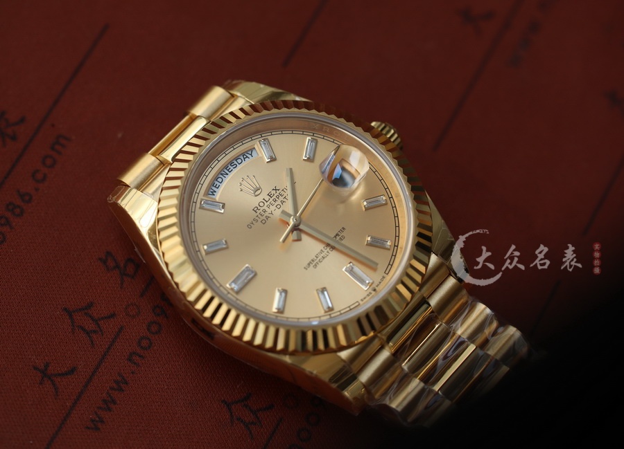 勞力士星期日歷型m228238-0003復刻表配重版（40mm） 第8张
