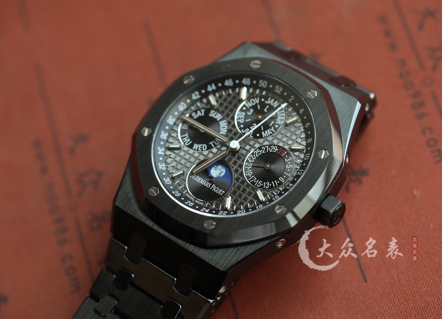 APS廠AP愛彼皇家橡樹系列26579黑陶瓷復刻表（41mm） 第3张