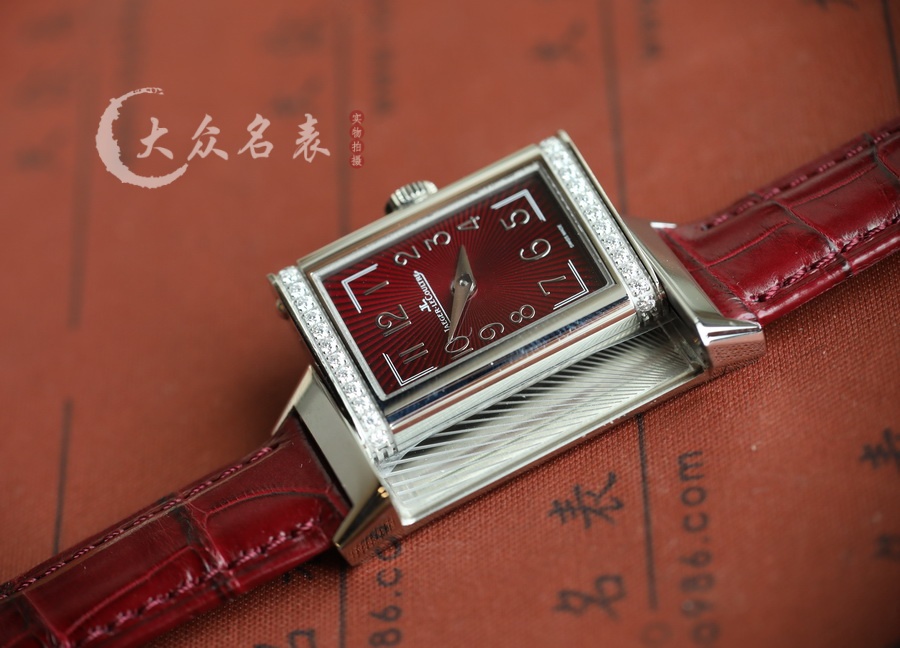 積家翻轉女士復刻表3288560（40*20mm） 第4张