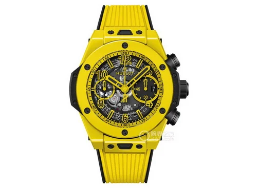 宇舶復刻表BIG BANG系列大爆炸陶瓷表黄色