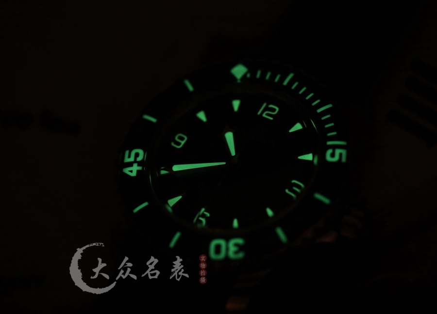 ZF廠寶珀五十噚系列5015D-1140-52B腕表鈦金屬（45mm） 第8张