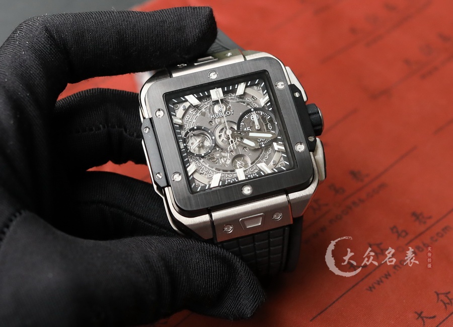 宇舶SQUARE BANG UNICO系列方形復刻表（42mm） 第5张
