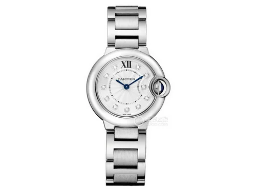 V6廠藍氣球小號刻度鑲鉆鋼帶款W4BB0029（28mm）