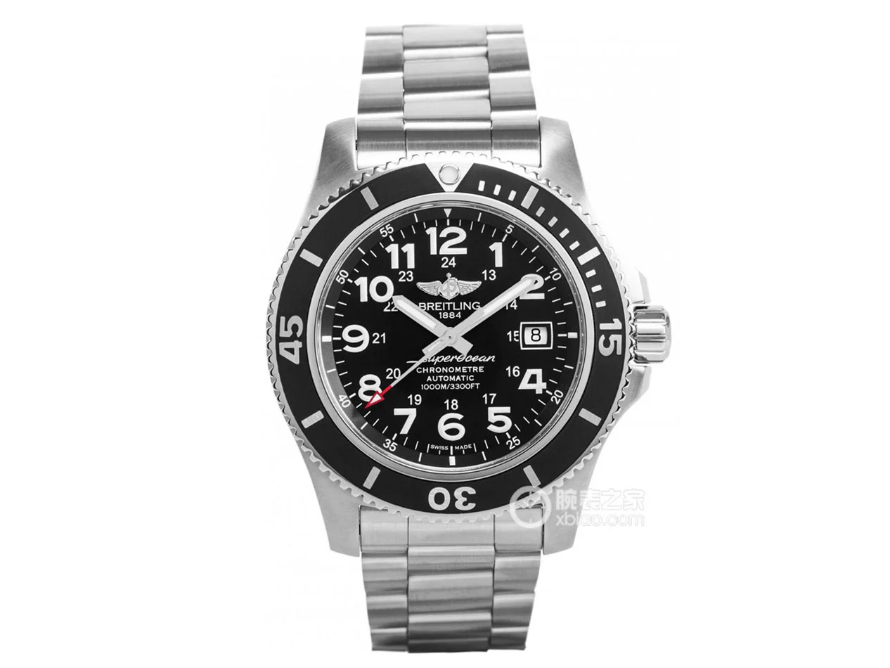 頂級復刻百年靈超級海洋系列A17392D71B1A1腕表（44mm）