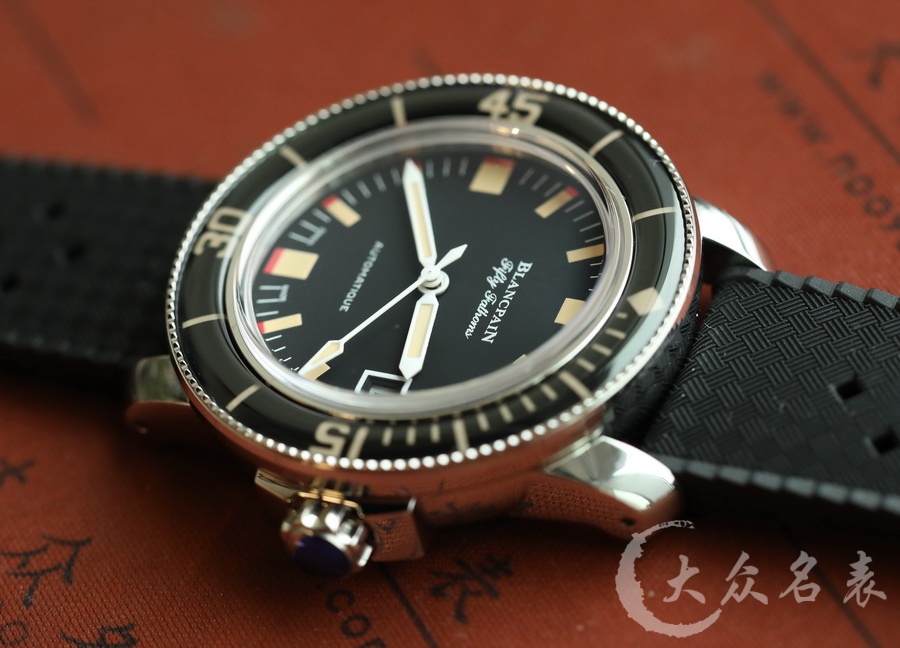 ZF廠寶珀五十噚系列5008B-1130-B52A（梭子魚）復刻表（40mm） 第8张