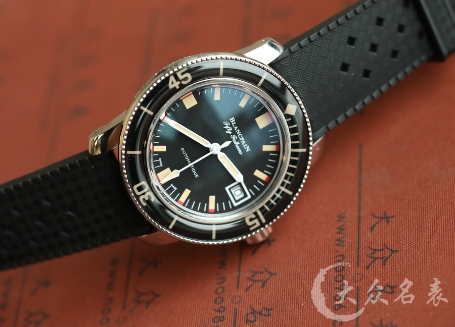 ZF廠寶珀五十噚系列5008B-1130-B52A（梭子魚）復刻表（40mm） 第7张