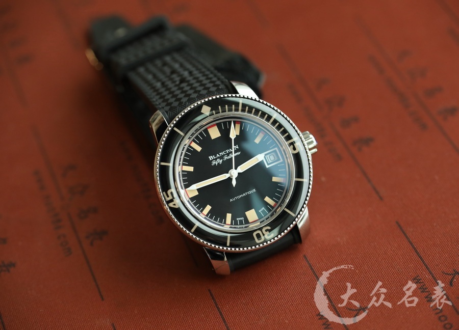 ZF廠寶珀五十噚系列5008B-1130-B52A（梭子魚）復刻表（40mm） 第3张