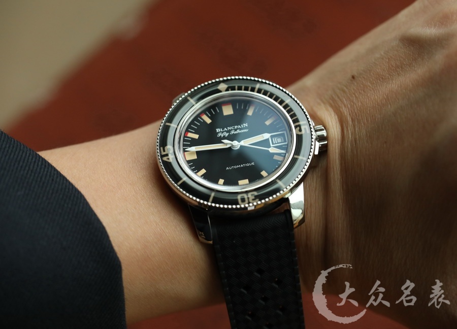 ZF廠寶珀五十噚系列5008B-1130-B52A（梭子魚）復刻表（40mm） 第2张