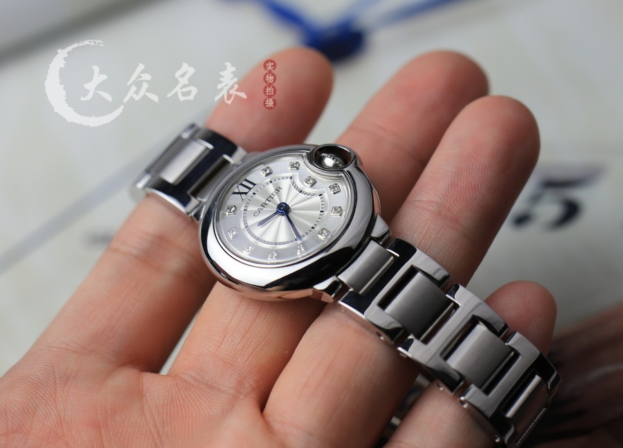 V6廠藍氣球小號刻度鑲鉆鋼帶款W4BB0029（28mm） 第2张