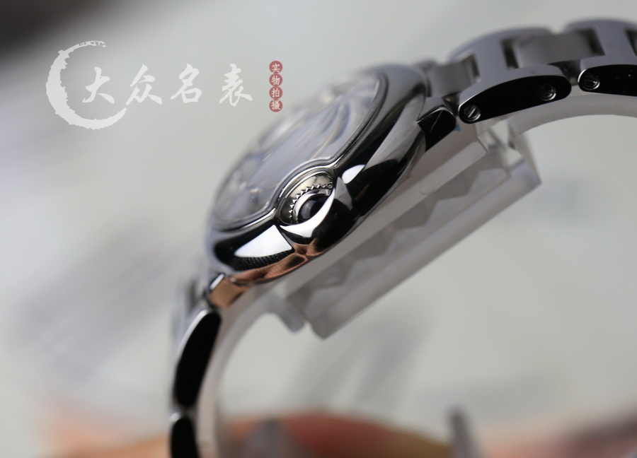 V6廠藍氣球小號刻度鑲鉆鋼帶款W4BB0029（28mm） 第8张