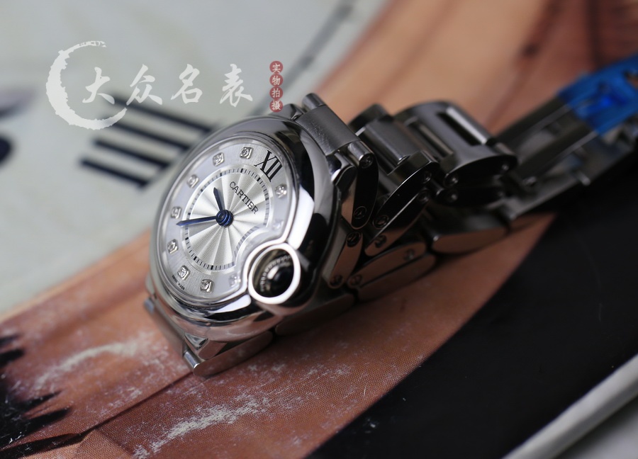 V6廠藍氣球小號刻度鑲鉆鋼帶款W4BB0029（28mm） 第6张