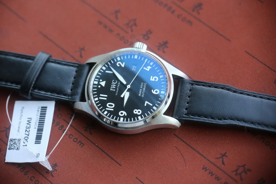 V7廠IWC萬國表飛行員馬克十八 IW327001復刻表黑色(40mm) 第2张