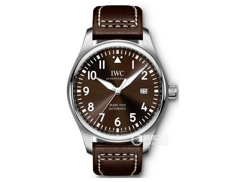 V7廠IWC萬國表飛行員馬克十八 IW327003復刻表咖啡色（40mm）