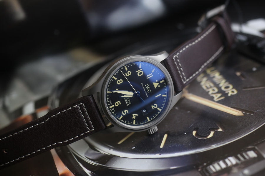 V7廠IWC萬國飛行員IW327006鈦金屬復刻表（40mm） 第2张