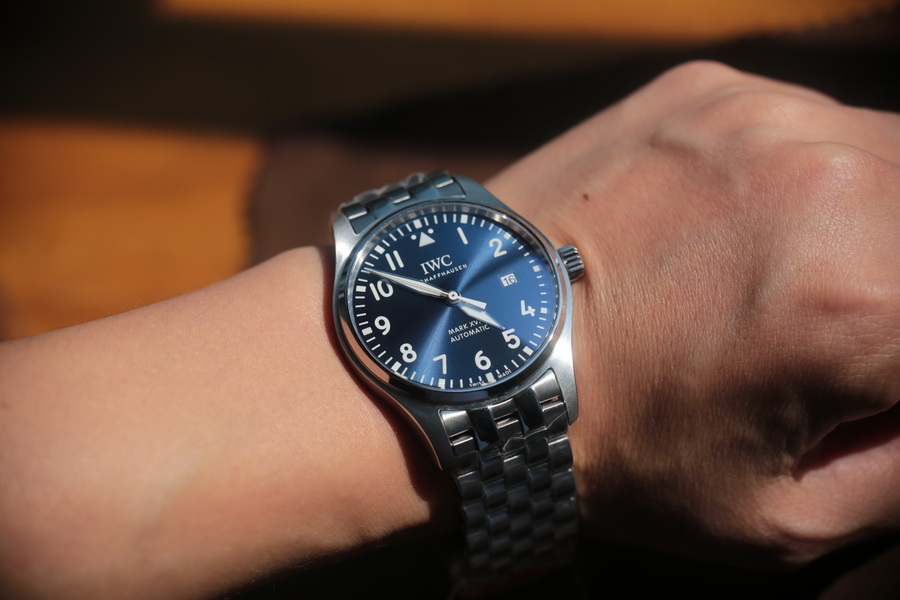 V7廠IWC萬國表飛行員馬克十八 IW327014復刻表「小王子」鋼帶版（40mm） 第9张