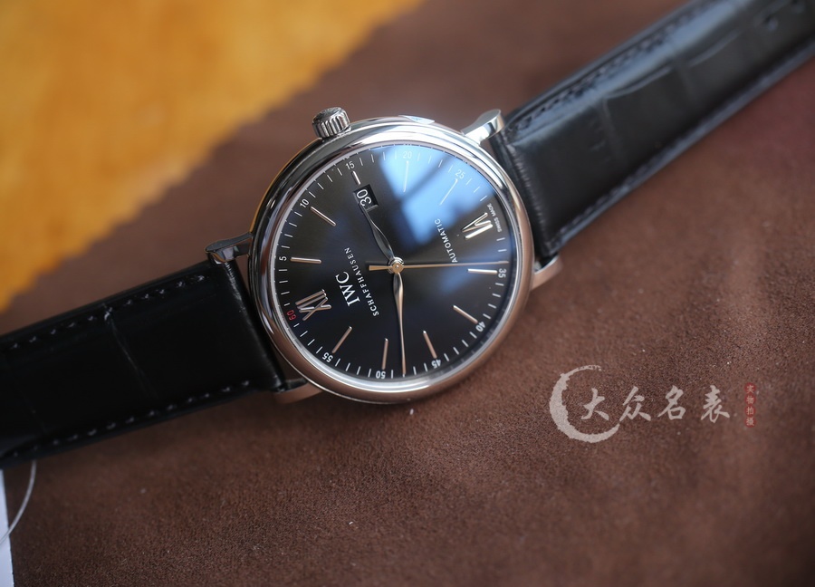 V7廠IWC萬國柏濤菲諾IW356502復刻表黑面（40mm） 第8张