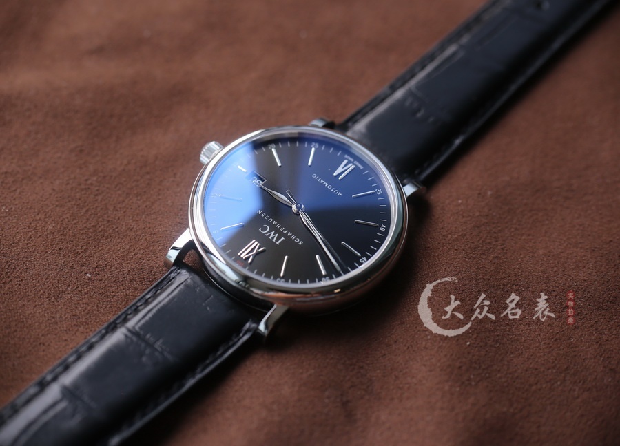 V7廠IWC萬國柏濤菲諾IW356502復刻表黑面（40mm） 第7张