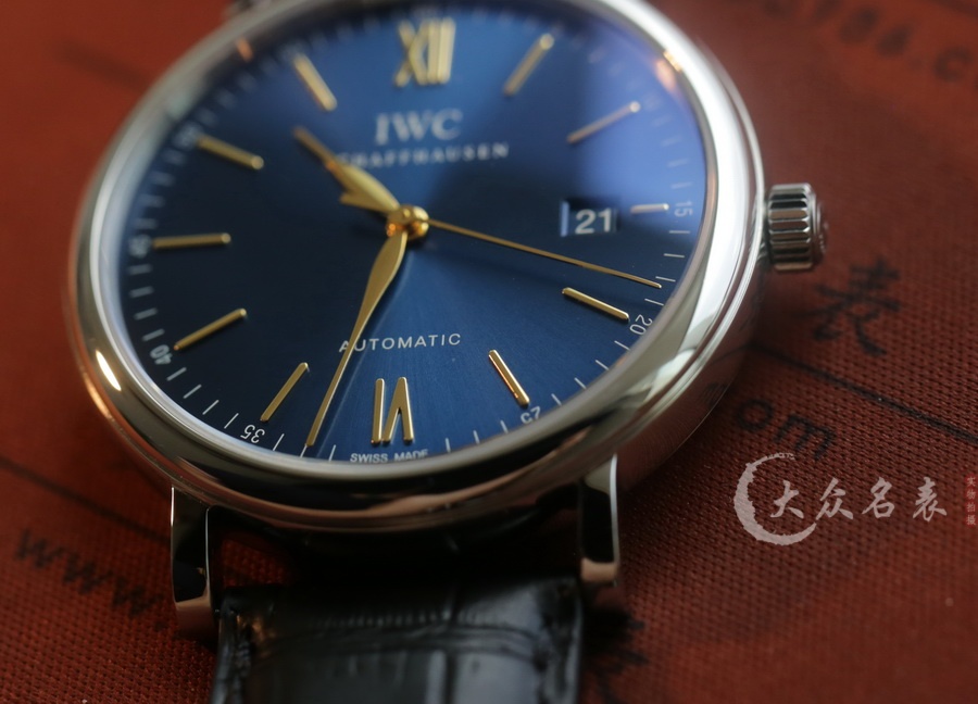 IWC萬國柏濤菲諾系列IW356523復刻表藍面（40mm） 第6张