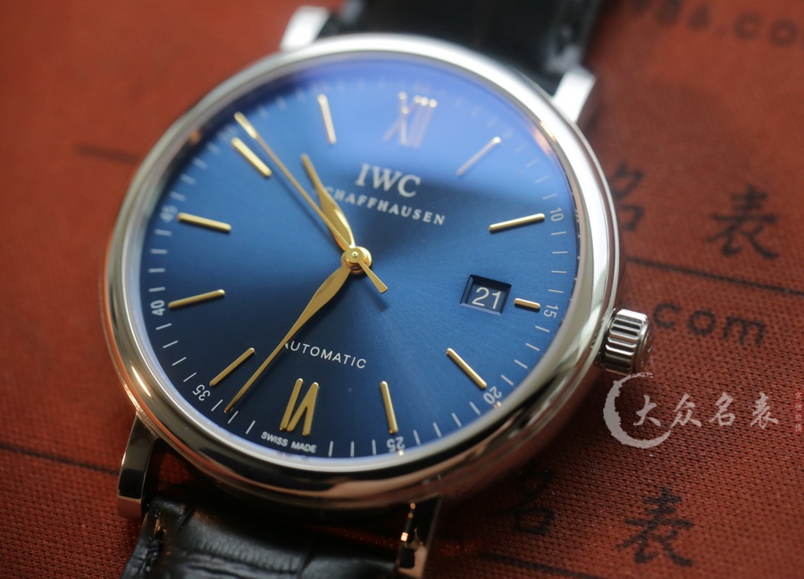 IWC萬國柏濤菲諾系列IW356523復刻表藍面（40mm） 第4张