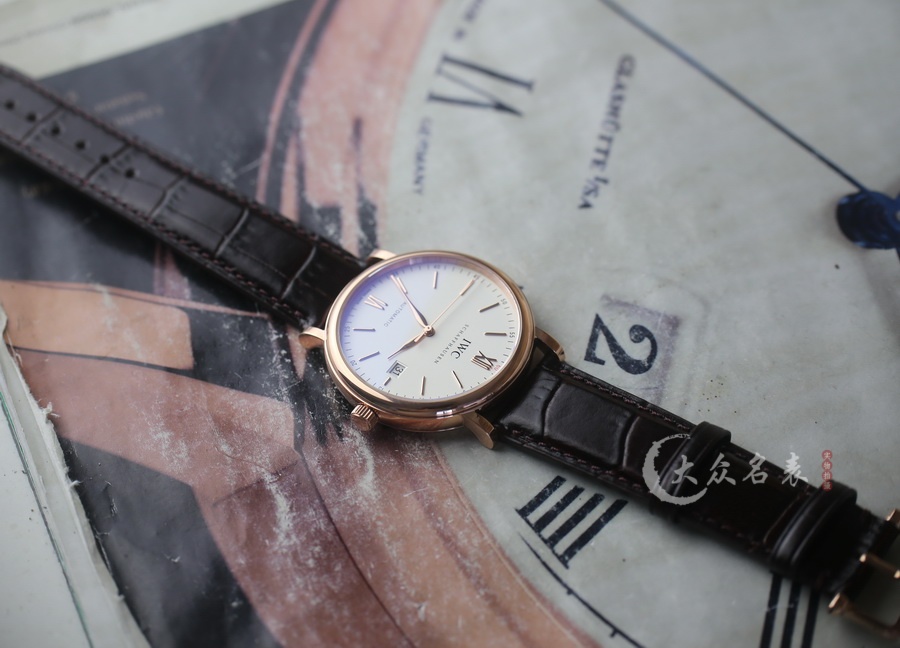 V7廠IWC萬國柏濤菲諾IW356524玫瑰金(40mm） 第6张