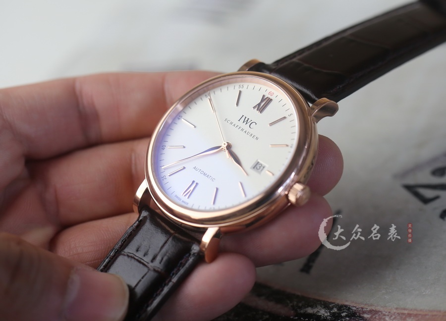 V7廠IWC萬國柏濤菲諾IW356524玫瑰金(40mm） 第2张
