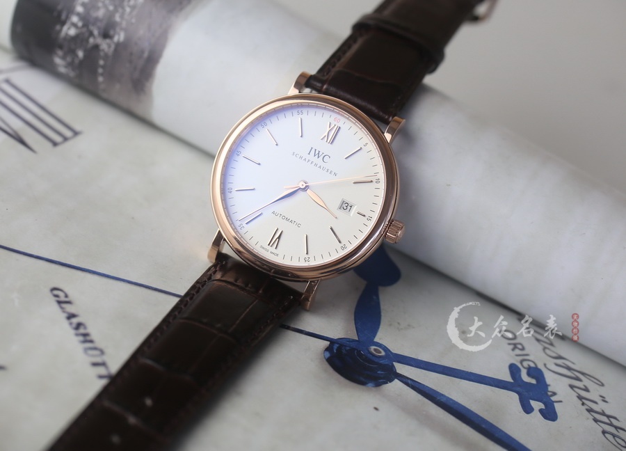 V7廠IWC萬國柏濤菲諾IW356524玫瑰金(40mm） 第5张
