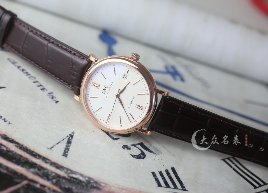 V7廠IWC萬國柏濤菲諾IW356524玫瑰金(40mm） 第3张