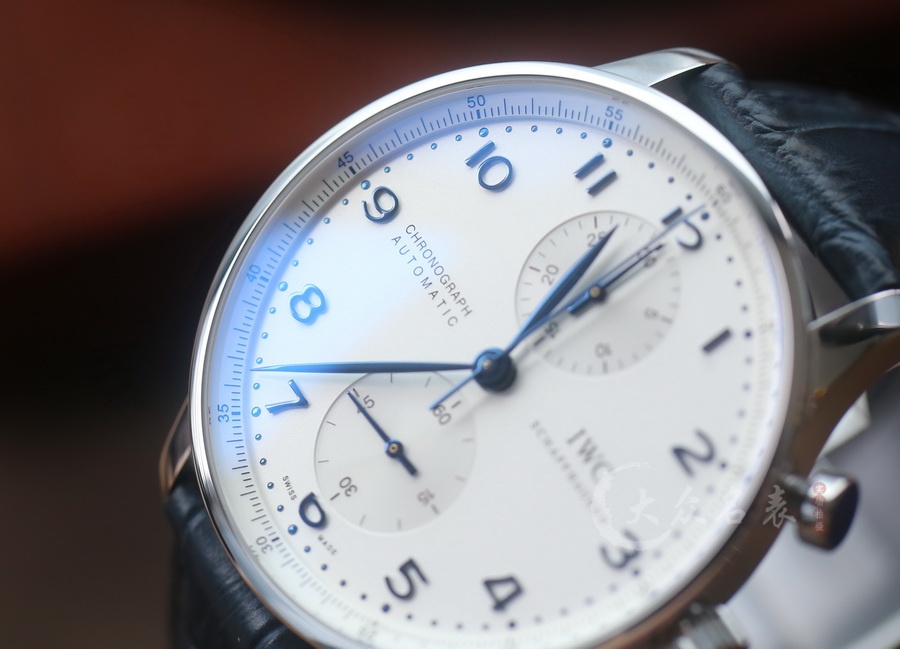 ZF廠IWC萬國表葡萄牙IW371446復刻表(葡計藍針)（41mm） 第10张