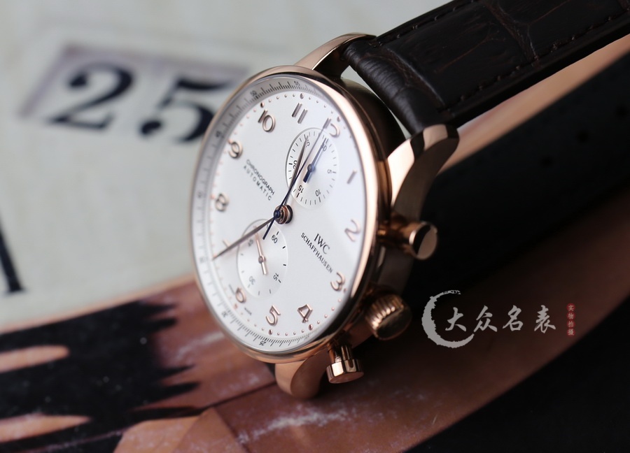 ZF廠IWC萬國葡計IW371480玫瑰金復刻表（41mm） 第6张