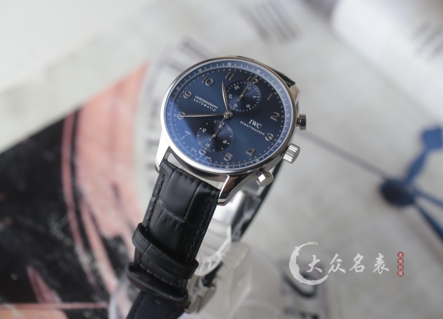 ZF廠IWC萬國表葡萄牙IW371491藍面（41mm） 第1张