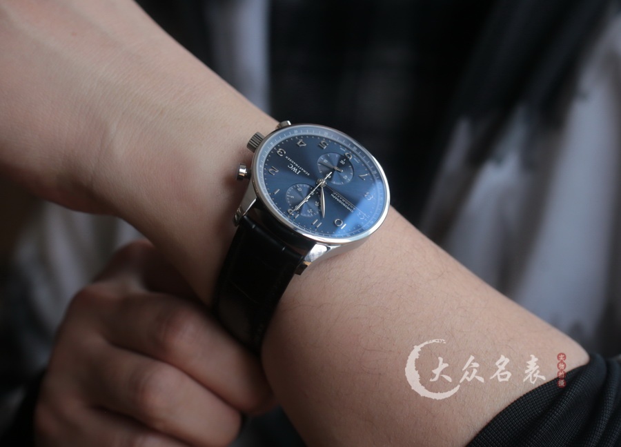 ZF廠IWC萬國表葡萄牙IW371491藍面（41mm） 第12张
