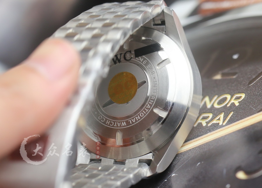 ZF廠IWC萬國表飛行員系列IW377719復刻表灰面鋼帶（43mm） 第8张