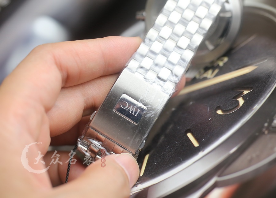 ZF廠IWC萬國表飛行員系列IW377719復刻表灰面鋼帶（43mm） 第10张