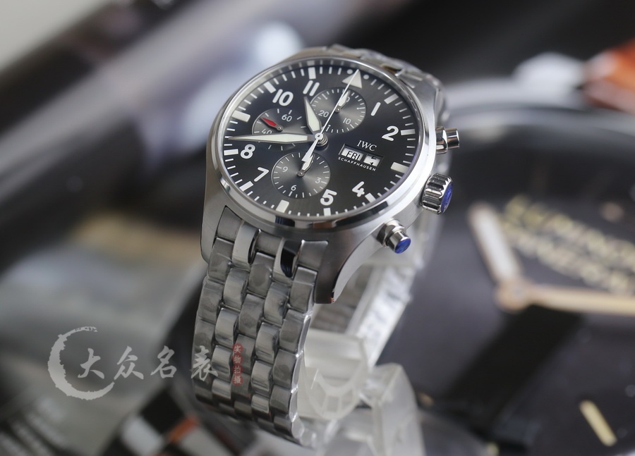 ZF廠IWC萬國表飛行員系列IW377719復刻表灰面鋼帶（43mm） 第1张