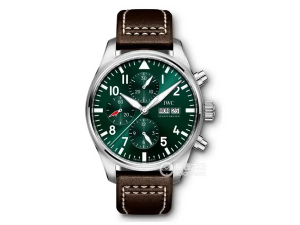 ZF廠IWC萬國表飛行員IW377726綠面（43mm）