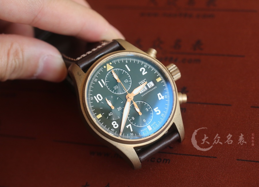 ZF廠IWC萬國表飛行員IW387902青銅復刻表（41mm） 第6张