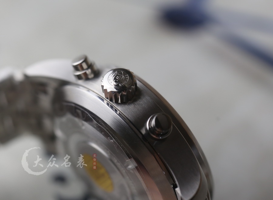 ZF廠萬國飛行員計時鋼帶版黑面復刻表（43mm） 第10张