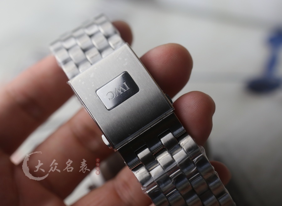ZF廠萬國飛行員計時鋼帶版黑面復刻表（43mm） 第12张