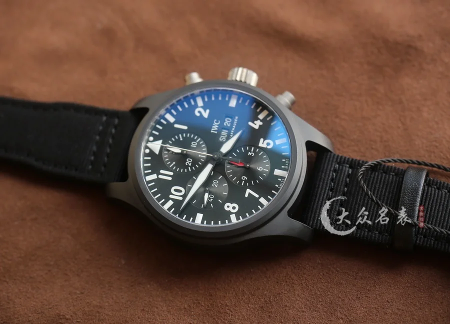 ZF廠IWC萬國表飛行員IW389101陶瓷復刻表TOPGUN(44.5mm) 第4张
