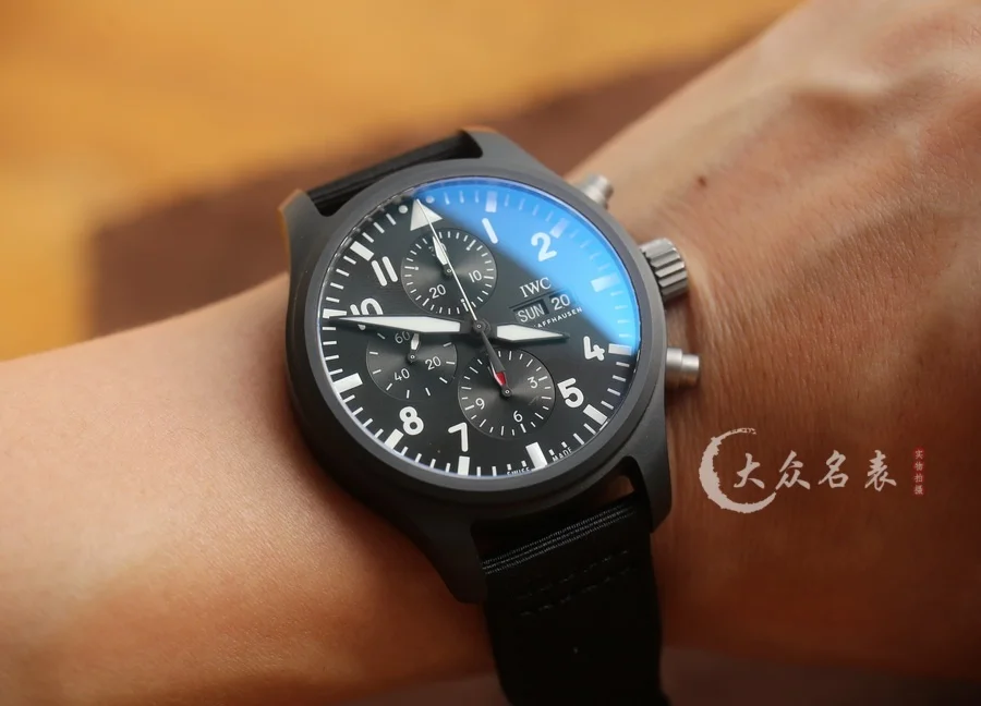 ZF廠IWC萬國表飛行員IW389101陶瓷復刻表TOPGUN(44.5mm) 第2张